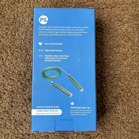 POPSUGAR 9ft Green Jump Rope - Picture 3 of 7